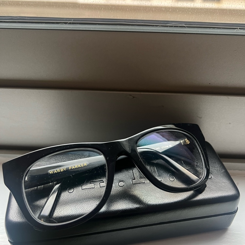 Warby Parker Classic Black Eyeglasses